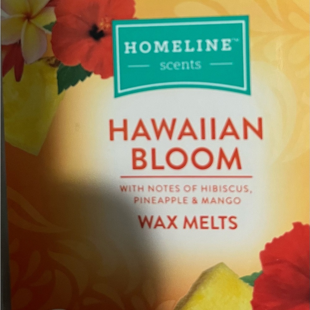 Hawaiian Bloom Wax Melts - Vibrant Red and Yellow